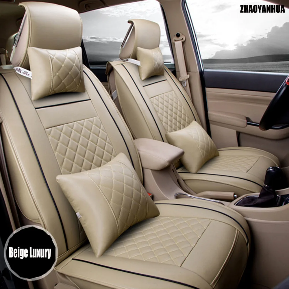 ZHAOYANHUA Car seat cover made for Mercedes Benz E class W211 W212 S211 S212 E200 E220 E280 E300 E3