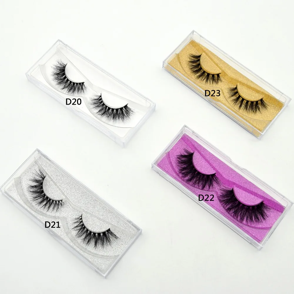 

Visofree Mink Lashes 3D Mink False Eyelashes Long Lasting Lashes Natural Lightweight Mink Eyelashes Glitter Packaging Eye Lashes