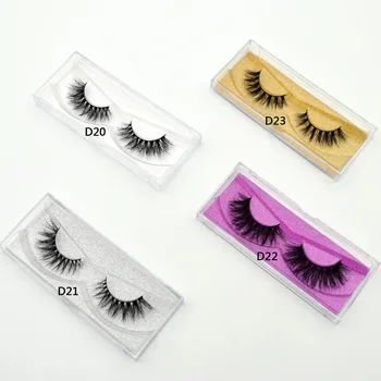 

Visofree Mink Lashes 3D Mink False Eyelashes Long Lasting Lashes Natural Lightweight Mink Eyelashes Glitter Packaging Eye Lashes