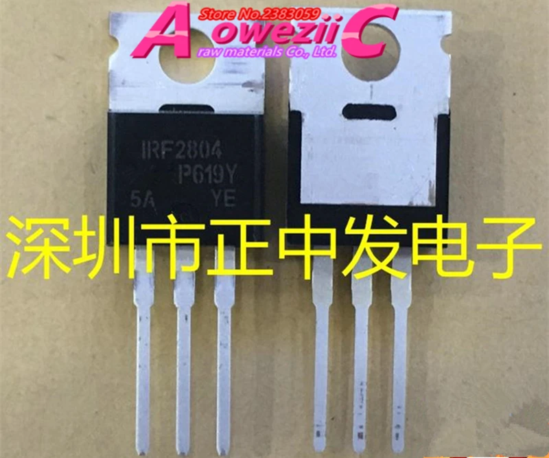 Aoweziic 2017 + 100% новая импортная оригинальная IRF2804PBF IRF2804 К-220 N канала полевой транзистор 40 В 75A
