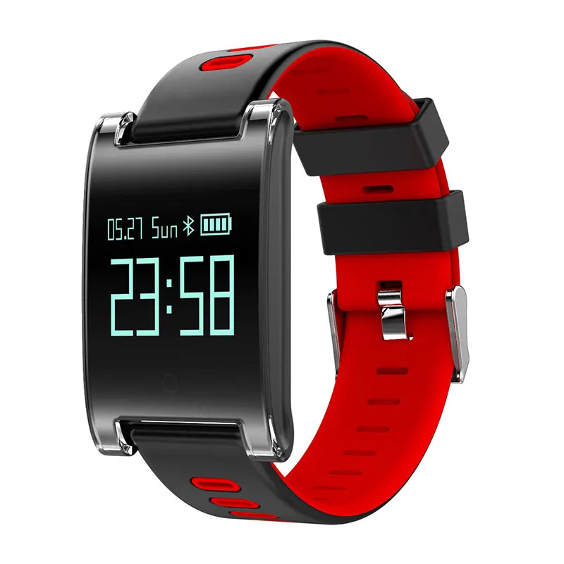 

Smart Wristband Blood Pressure Heart Rate Monitor Bluetooth Fitness Bracelet Call Reminder Activity Tracker for Android iOS