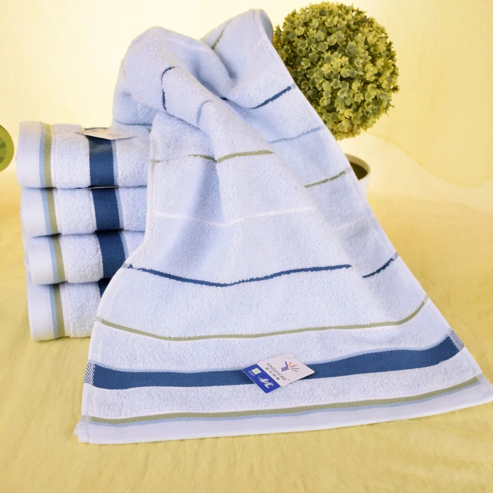 

Thickening of 100% cotton towel wipes his face towels Good water imbibition Fashion atmosphere Soft and comfortable