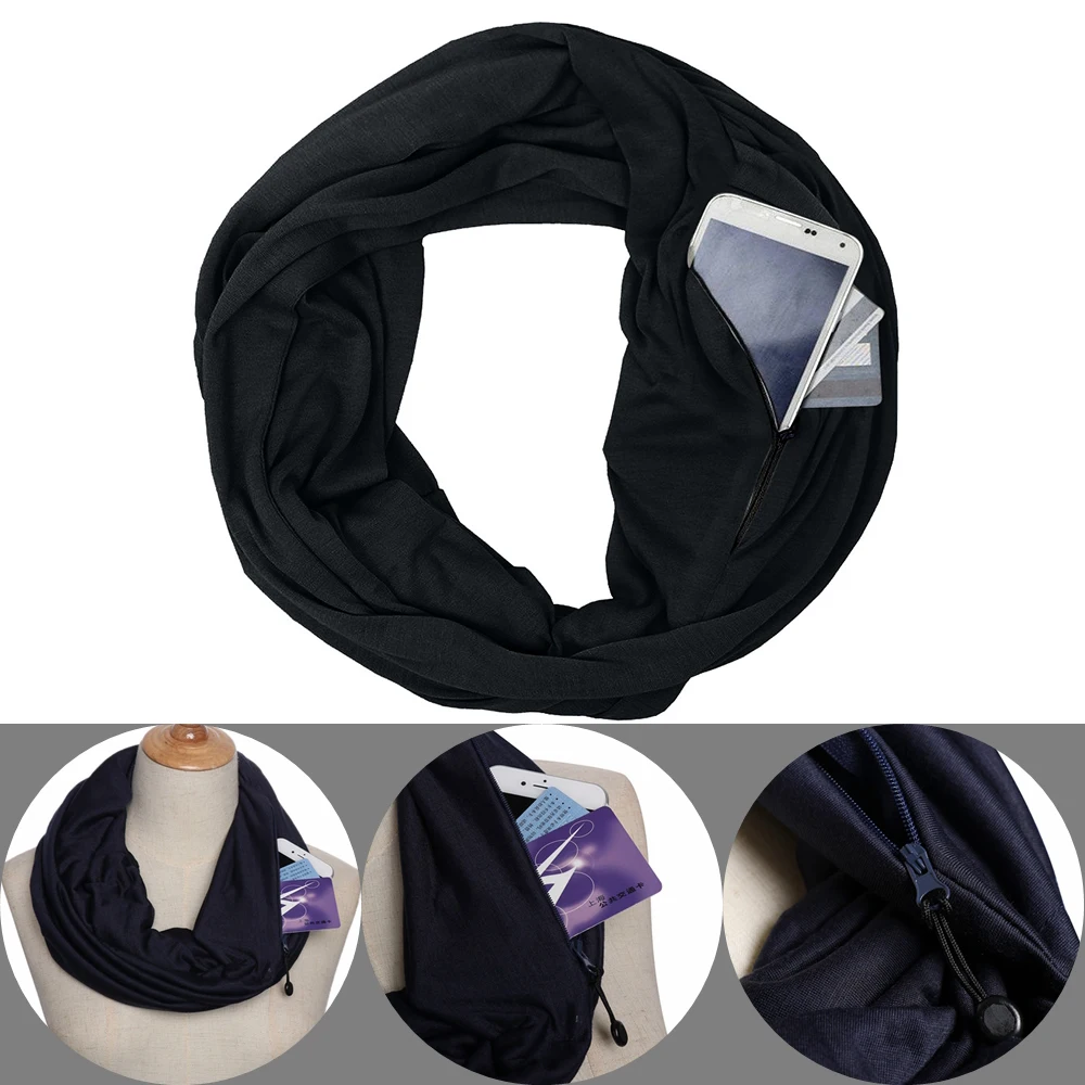 Hot Unisex Winter Warm Loop Collar Scarves Fashion Women Scarf With