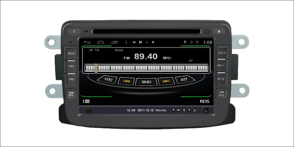 Sale Liislee Car Android Multimedia For Renault Sandero Logan 2009~2013 Radio DVD Player GPS Navi Map Navigation Video Stereo System 17