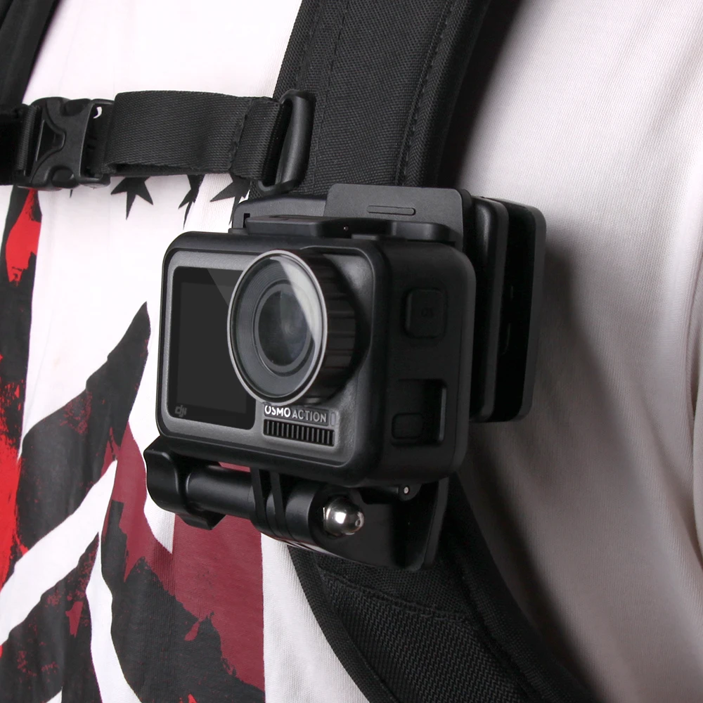 Для DJI OSMO экшн-рюкзак зажим Кронштейн зажим портативный переносное крепление фиксированный адаптер держатель Спортивная камера аксессуары