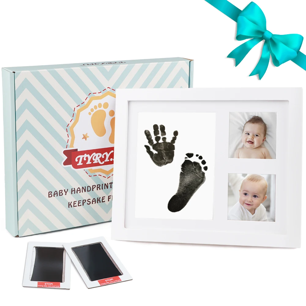 TYRY.HU Non Toxic Baby Handprint Footprint Newborn Ink Pad Toys Gift