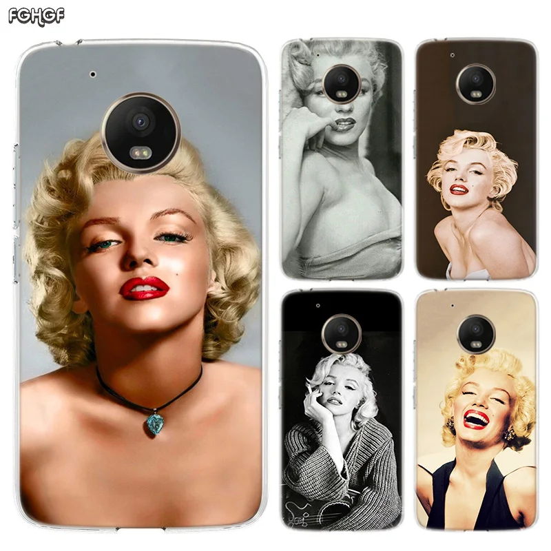 

Marilyn Monroe Silicone Riverdale Shell Back Case For Motorola MOTO G7 Power G5 G5S G6 E4 E5 Plus G4 Play Cover