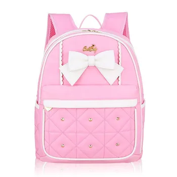 

New Fashion Children School Bags For Girls High Quality Nylon Children Backpack School Backpacks Child Bag 2016 Free Ship D322