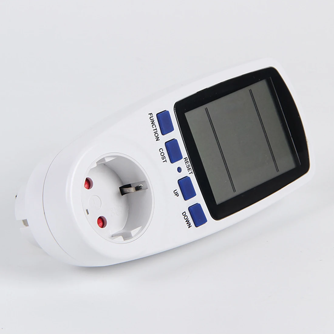 

AC 230v Digital Voltage Wattmeter Power Analyzer Electronic Instrument Power Meter Energy Meter Automatic Power Switch EU Plug