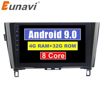 

Eunavi 10.2" Android 9.0 Car GPS Radio Player for Nissan X-Trail Qashqail 2014-2017 with Octa Core 4GB+32GB Stereo Multimedia