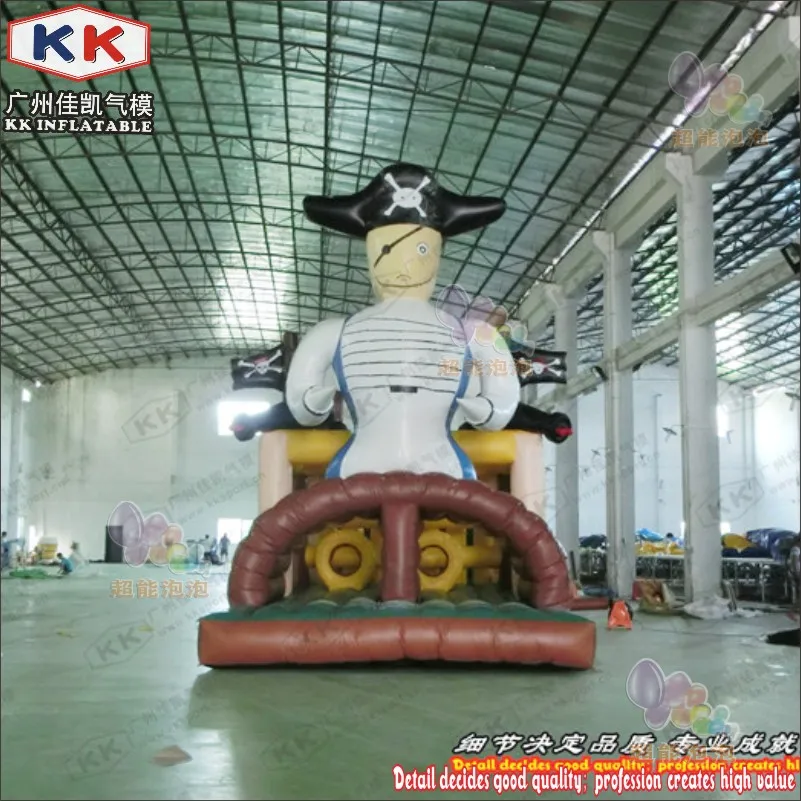 

Wholesale price Pirate theme inflatable obstacle course jumping bouncer obstacle course for kids