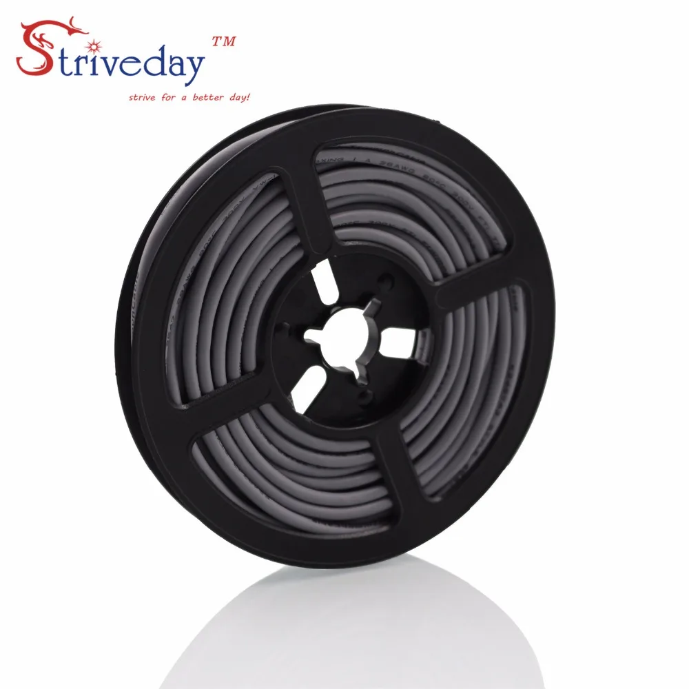 

1Meter High Quality UL 2547 28 AWG Multi-core control cable copper wire shielded audio cable headphone cable signal line