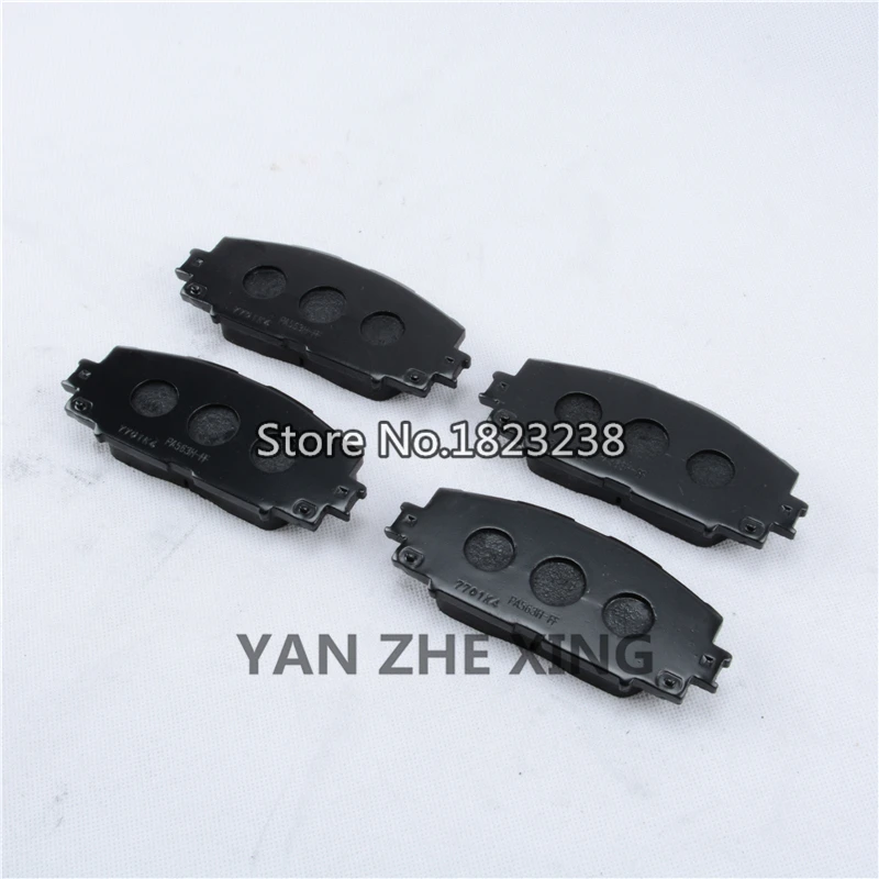 Передние тормозные колодки OEM: 04465-52260 для Toyota YARIS 2005-2015 VIOS 2007-2012 VITZ 2005-2010 |