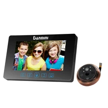 4.3 inch LED Digital Door Viewer Color Screen No Disturbing Electric Cat Eye Doorbell Camera Digital Door Viewer