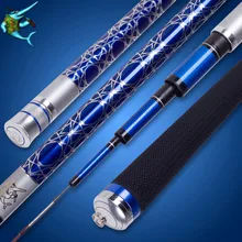 Углеродный материал 1 шт./лот 3,6/4,5/5,4/6,3 м Удочка ручной удочки супер-руки, Тайвань, Удочка с Дистанционный метательный стержень