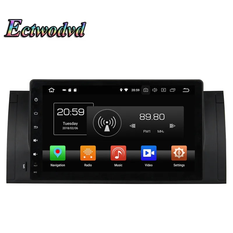 Best Ectwodvd Octa Core 4G RAM 64G ROM Android 9.0 Car Multimedia DVD Player GPS HeadUnit for BMW 5 Series E39 M5 X5 E53 0 Best Ectwodvd Octa Core 4G RAM 64G ROM Android 9.0 Car Multimedia DVD Player GPS HeadUnit for BMW 5 Series E39 M5 X5 E53 0