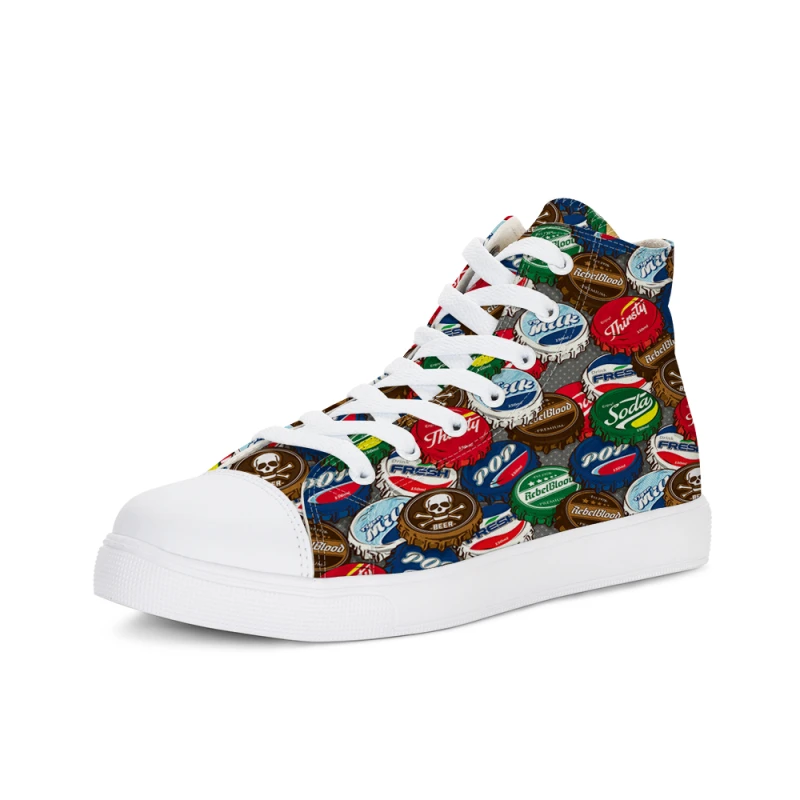 Casual Plat Chaussures Haute Roue Grande Toile De Uxda07601 Dentelle Mujer Breathble Femmes Cirque Baskets Tenis 269 up Femelle Vulcanisé yourdesign Zapatos top qxww7v4O