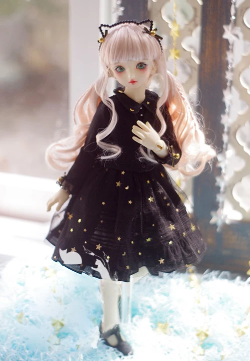 BJD одежда вязаное пальто платье костюм для 1/4 1/6 BJD YOSD MSD кукла аксессуары для кукольной одежды