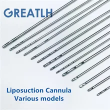 Горячая многотипные иглы отверстия для липосакции хирургии для Liposuction Cannulas