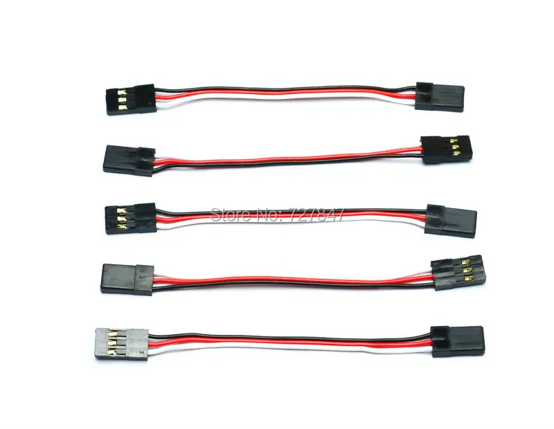 

10cm Servo Extension Lead Wire Cable MALE to MALE KK MK MWC flight control Board For RC Quadcopter 50pcs