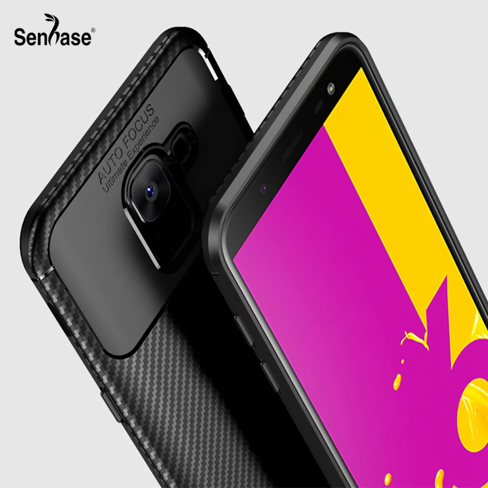 For Samsung Galaxy J6 Plus 2018 Case Ultra Thin Soft Silicone TPU Back