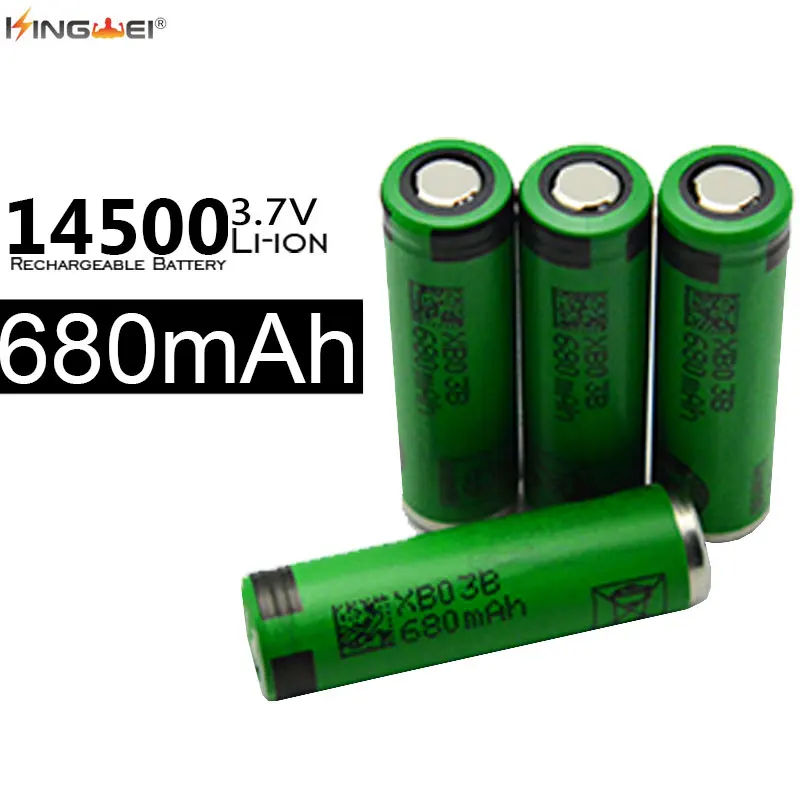 100 Pieces 100 Original AA 680mAh 3.7v Battery For SONY VR2 Li ion