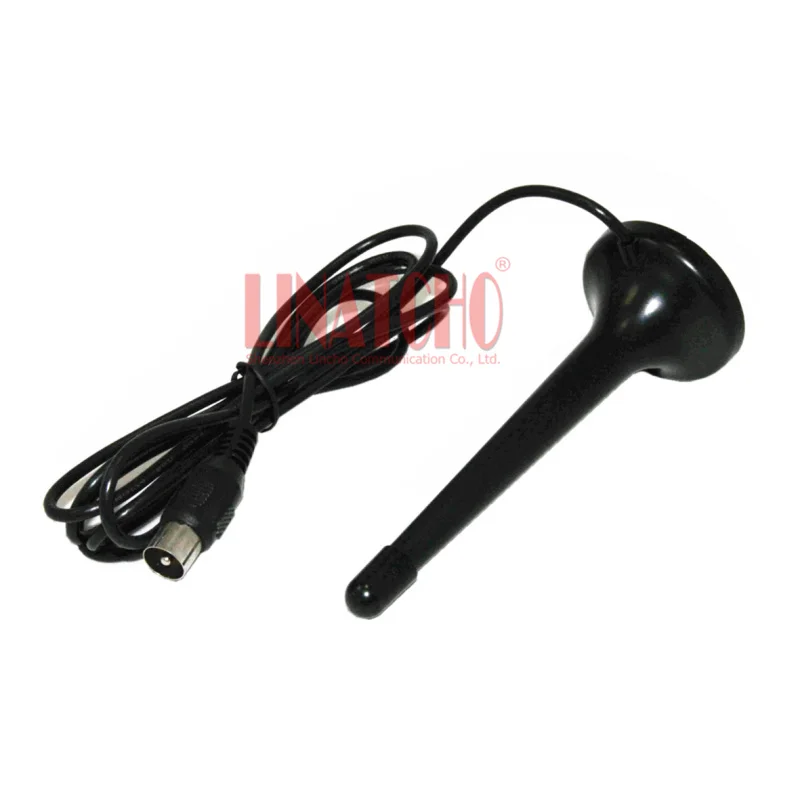 Free shipping telescopic Digital Freeview 16dbi 17dbi gains DVB T mobile TV HDTV Antenna Aerial 5