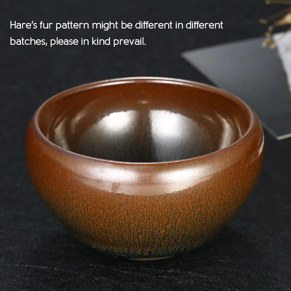 Для китайского кунг-фу чайная чашка мини чайная чаша Tenmoku чайная чашка в китайском стиле национальные искусства и ремесла чаван из китайской винтажной глазури чайная посуда