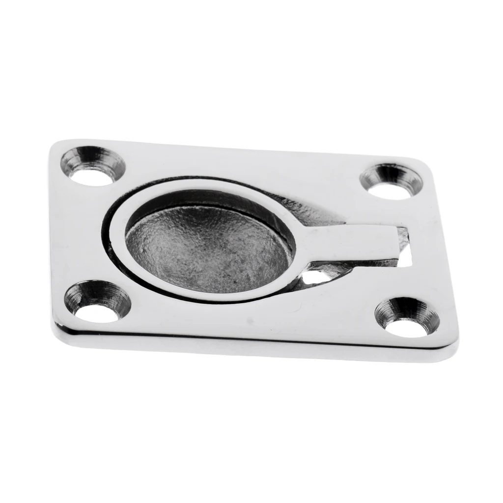 Stainless Steel Marine Casting Handle Ring Handle Pull Lift Flush Hatch Locker