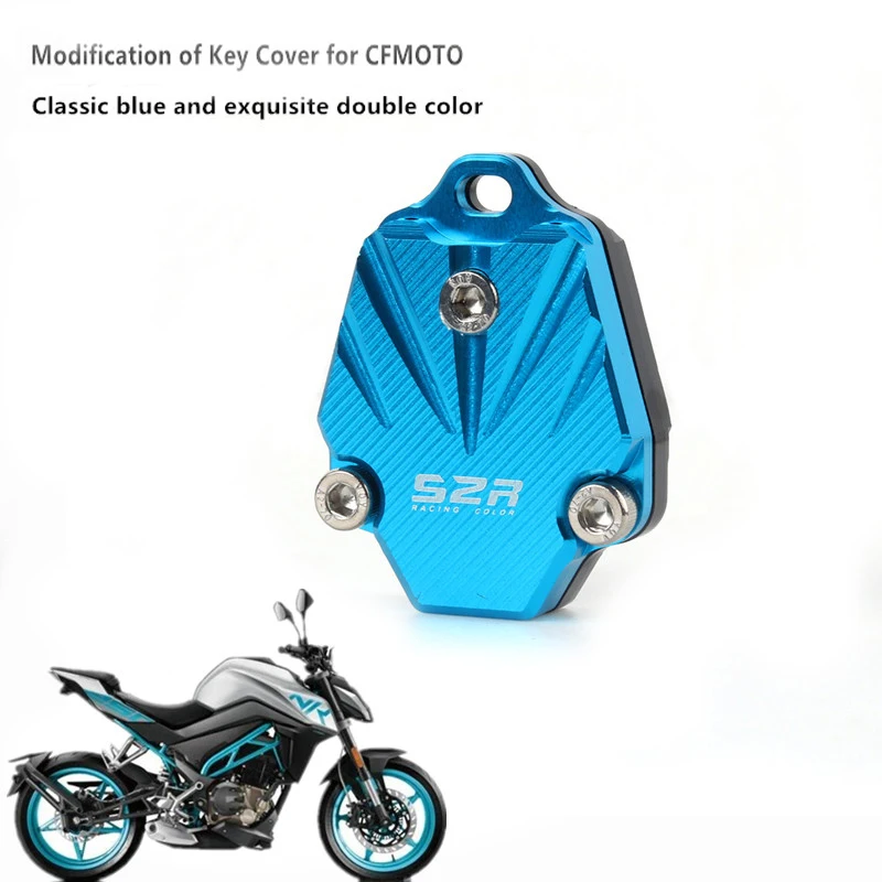 Колпачок для ключей для мотоцикла, украшение для CFMOTO CF650 650NK 400NK 250NK 400GT 650MT, алюминиевый защитный чехол для ключей