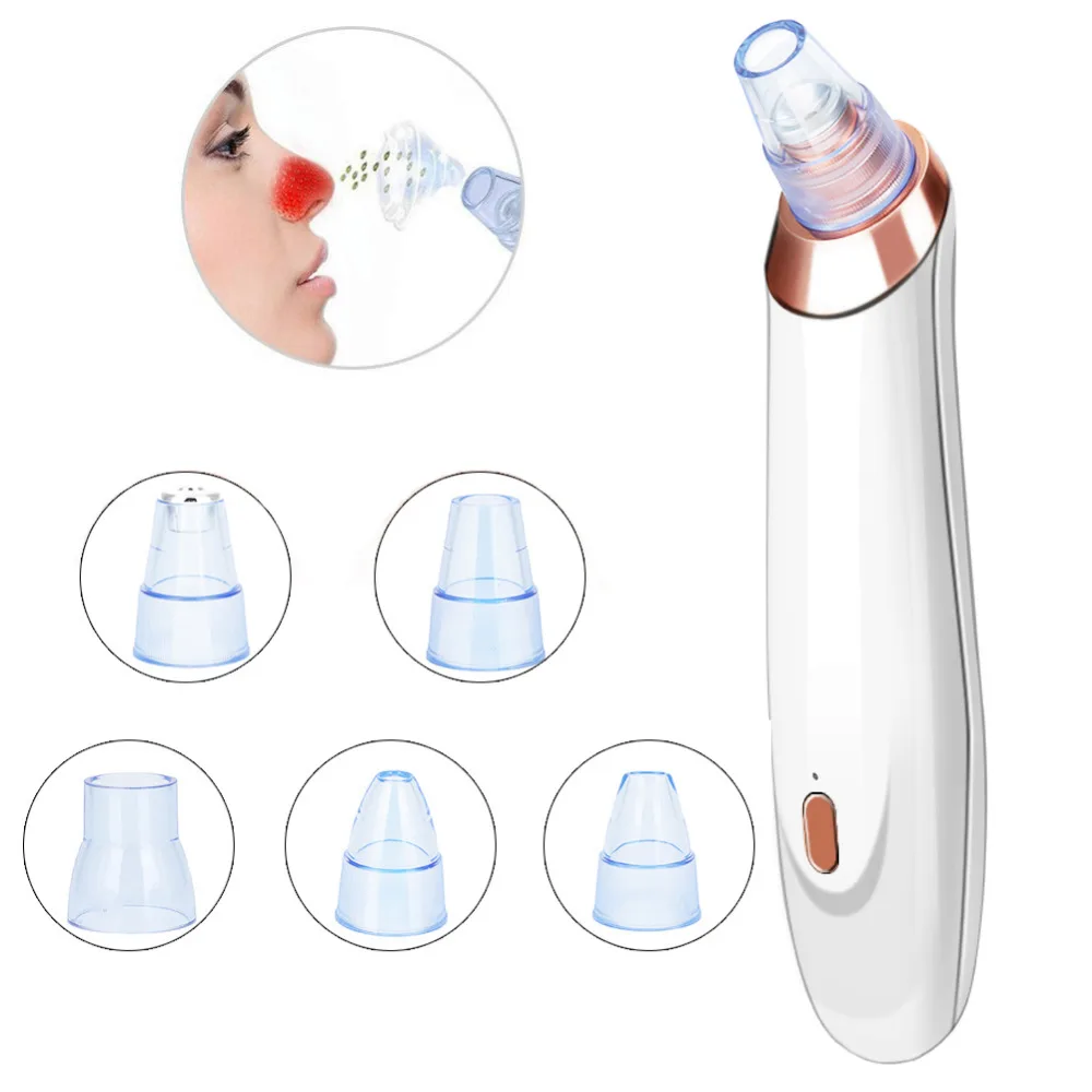 

2colors Vacuum Blackhead Removal Machine Suction Acne/Oil Removal Electric Pore Cleaner Skin Care Device Facial Beauty Equipment