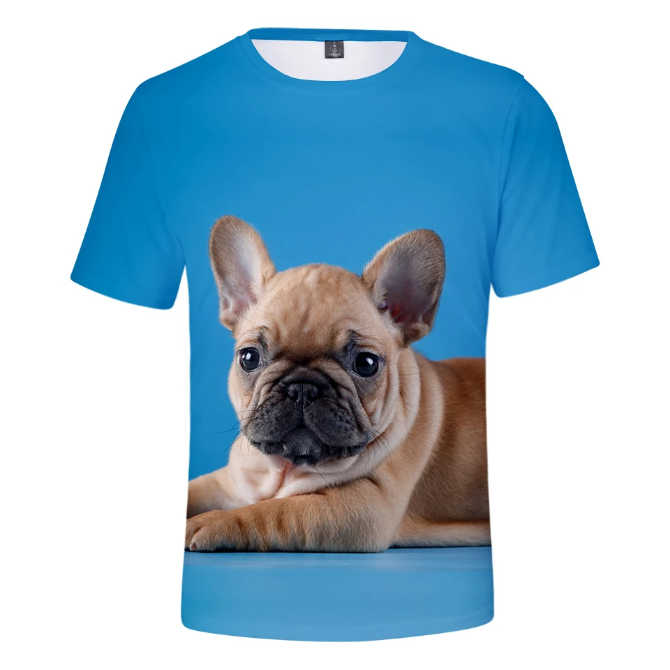 

3D T- Shirt Print french bulldog Men/Women Summer Casual Print french bulldog 3D T- Shirt Harajuku Sweatshirt