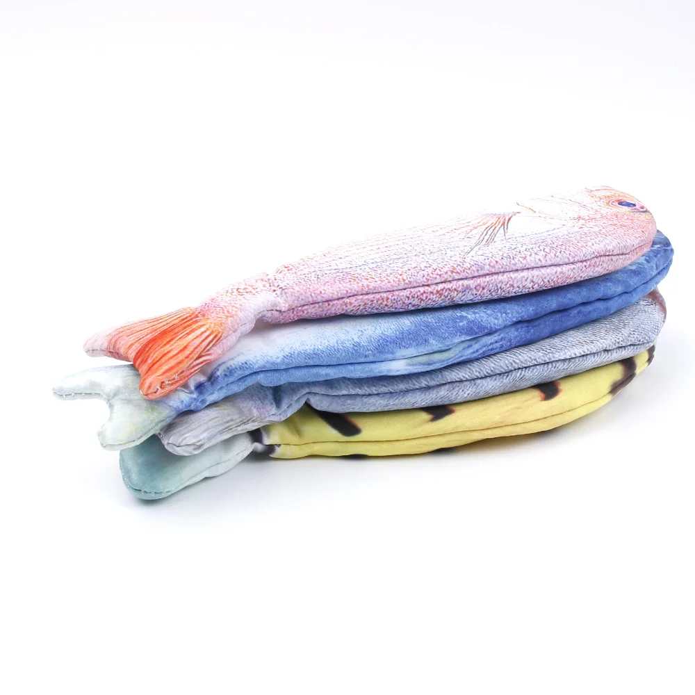 ISKYBOB, креативный чехол-карандаш в форме рыбы, Kawaii, корейский стиль, тканевые сумки-карандаши, школьные принадлежности, канцелярские товары, горячие животные, кошельки для монет