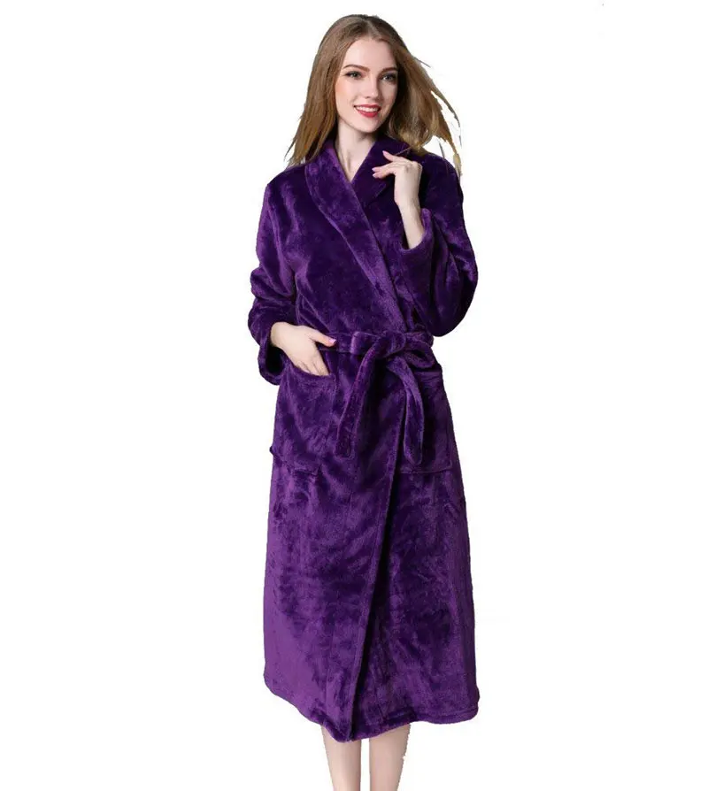 Nightgown-Pajamas-Bathrobe-Winter-Spa-Thicken-Large-Size---(7)