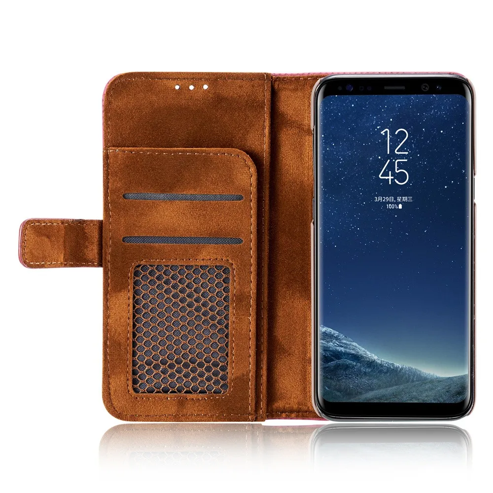 HL Флип Бумажник магнитных карт кожаный чехол для Samsung Примечание 8 sep27