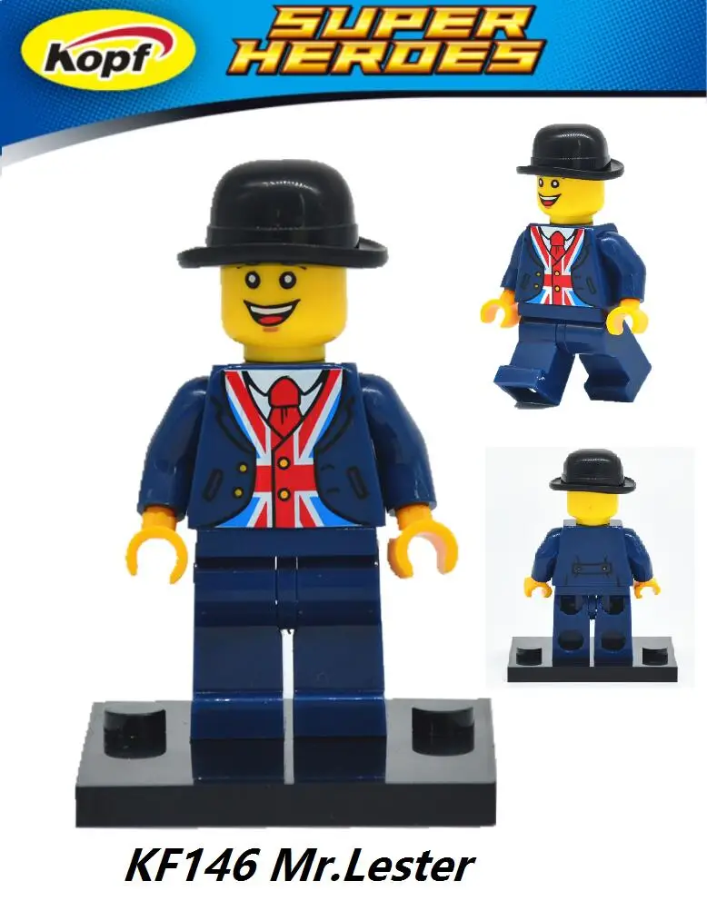 

Single Sale Lester 275 Medusa Buzz Light Year The Gingerbread Man Statue Of Liberty Figure Toy Compatible With Lego