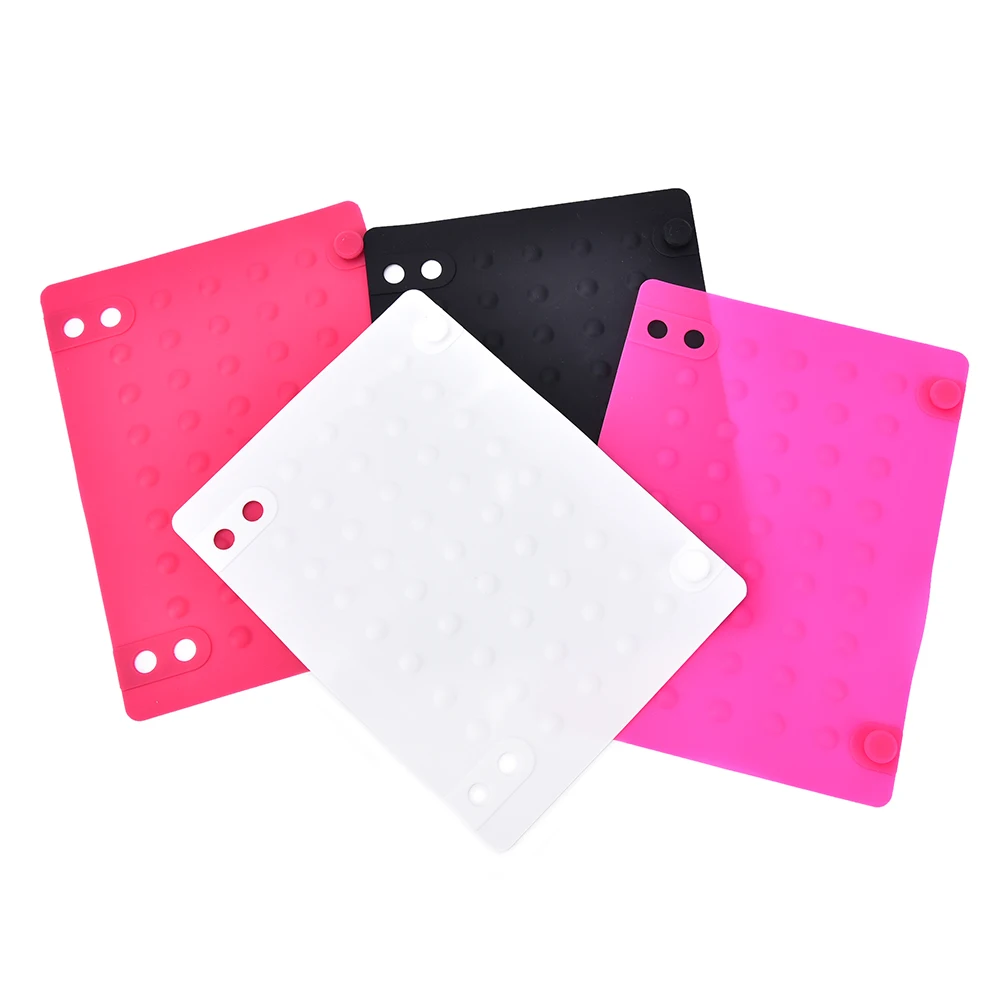 

Heat Resistant Silicone Mat Hair Professional Styling Tool Anti-heat Mats for Hair Straightener Curling Iron