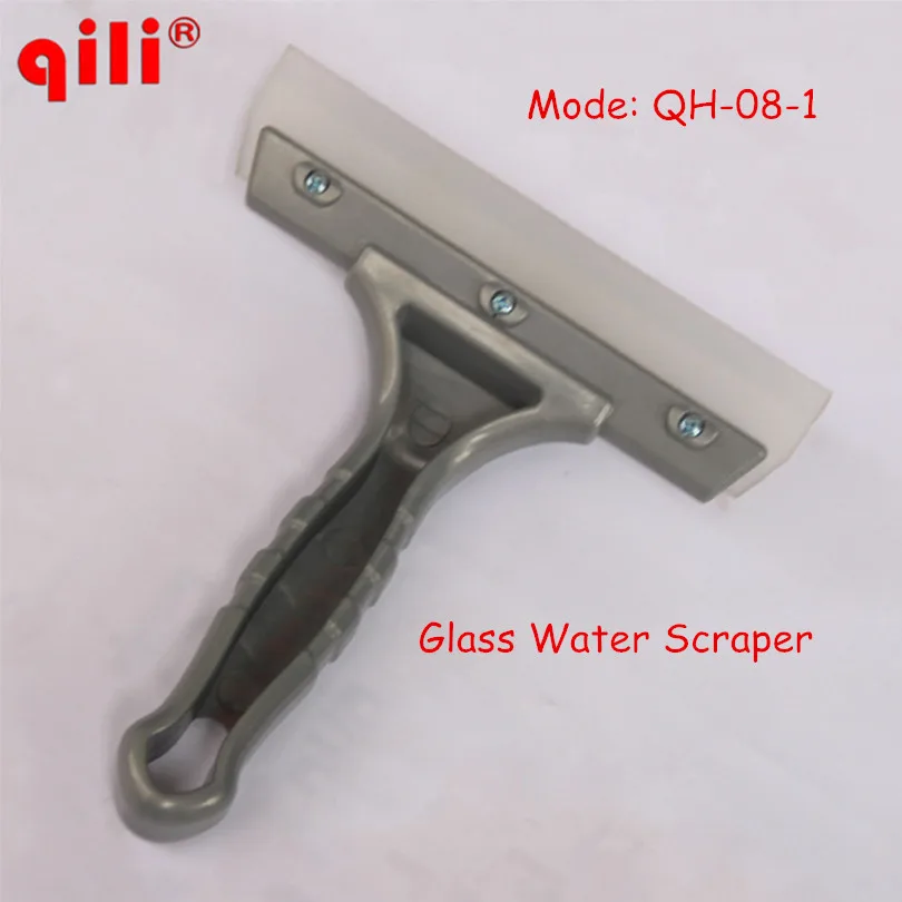 

20pcs/lot QILI QH-08-1 Window Water Glass Scraper Tools Glass Cleaner Ruber Windshield Wiper Squeegee Blade Mirror Cleaning