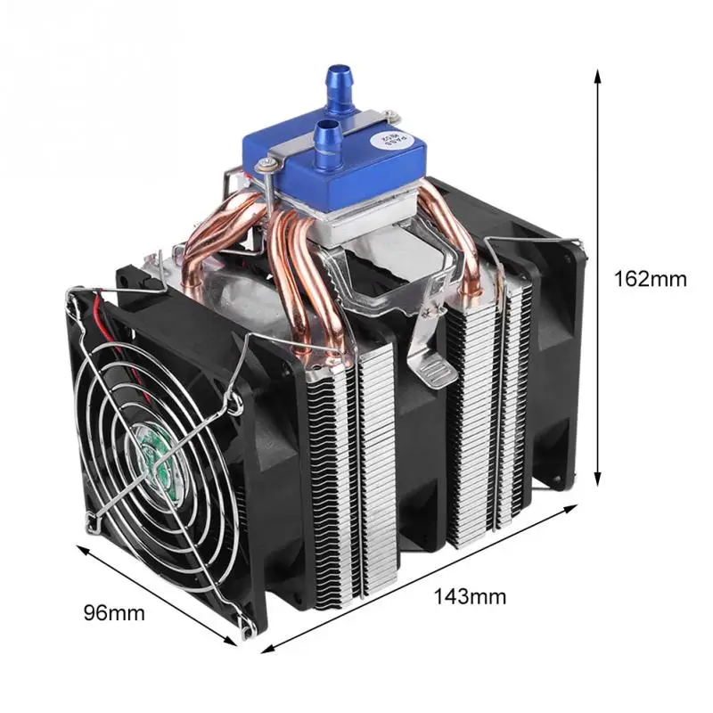 Dc12v 120w Diy Thermoelectric Cooler Semiconductor Refrigeration Water Chiller Cooling Device For Fish Tank Mini Fridge Parts Refrigerator Parts Aliexpress