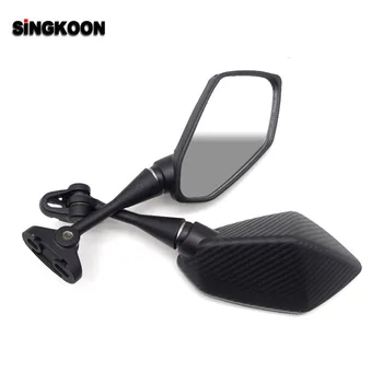 

Universal Sport Motorcycle Rearview Mirrors Black Scooter Moto Side Mirrors FOR Honda CBR600/CBR900/CBR1000 VTR1000 CBR400