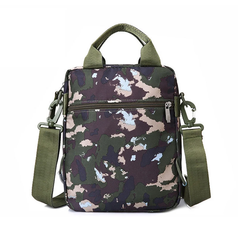 Goedkoop Mannen Messenger Bag Mannelijke Waterdichte Nylon Camouflage Satchel Over De Schouder Crossbody Handtas Mini Aktetas XA99WC
