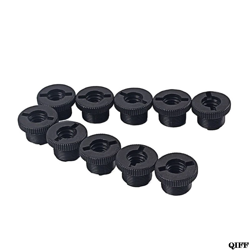 Прямая поставка Micphone Stand Adapter 5/8-Inch Male to 3/8-Inch Female Mic винт пластик 10 шт. May31