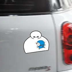 Автомобиль стикеры Big Hero Baymax концентратора Doraemon автомобиля водостойкая наклейка для авто мотоциклетный костюм ноутбука холодильник