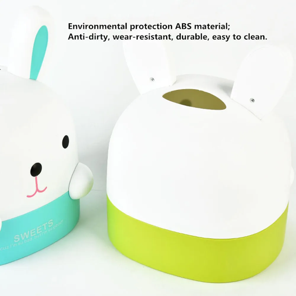 Пластиковый держатель для салфеток/салфеток, рулон/съемное хранение салфеток, мультяшная собака/кролик/панда в форме, /Прямая поставка