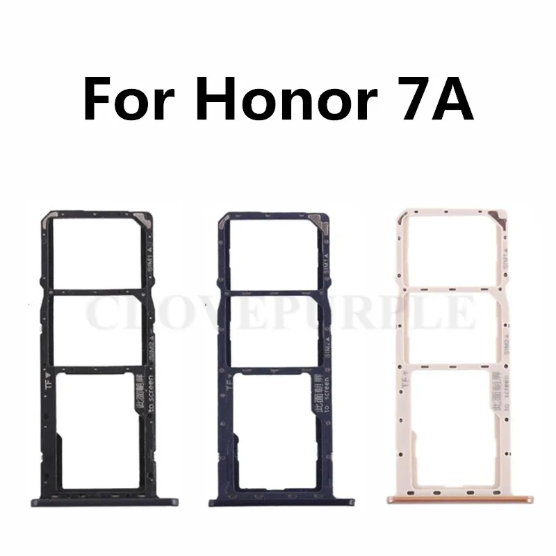 

SIM Card Tray For Huawei Honor 7A Slot Holder Adapter for Honor 7A Replacement Parts