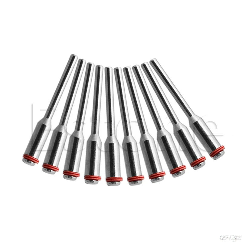 

10Pcs 2.35mm Steel Screw Mandrel Shank Cut-off Wheel Holder Shaft #319