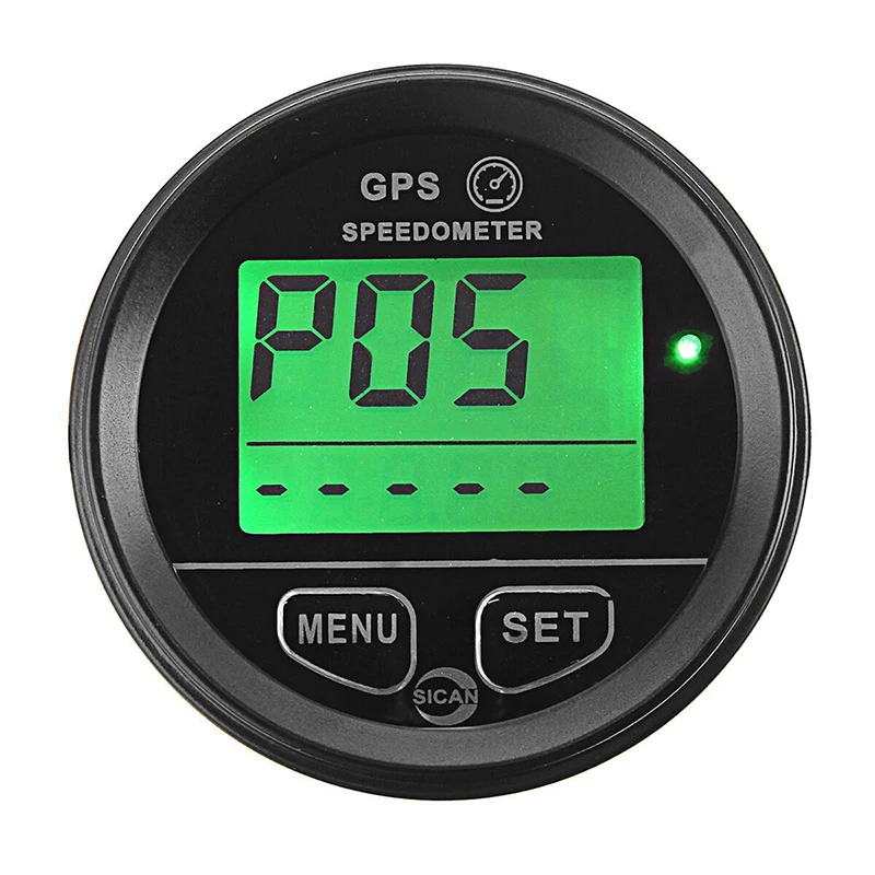 60 мм 12 В/24 В gps Спидометр Датчик Одометр ЖК-цифровой пыленепроницаемый для авто, грузовиков, ATV/UTV, мотоциклов или морских и т. д