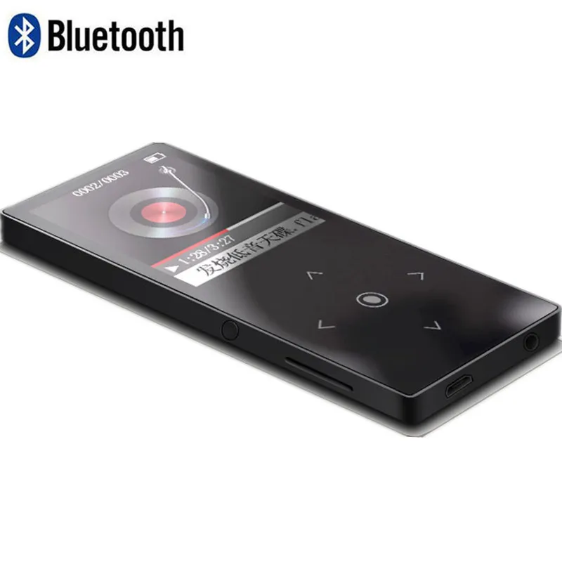 Bluetooth mp3 плеер сенсорный экран BENJIE K8 Встроенный динамик 8 Гб музыкальный плеер 1,8 дюймов цветной экран без потерь HiFi Звук с FM