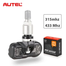 Autel MX-Sensor 433MHz TPMS Diagnostic Tool Programmable Universal TPMS Tire Pressure Sensor MX Sensor Pad Programmer 433MHz autel maxitpms ts401 tpms diagnostic and service tool pre selection process offer faster activation and diagnostics