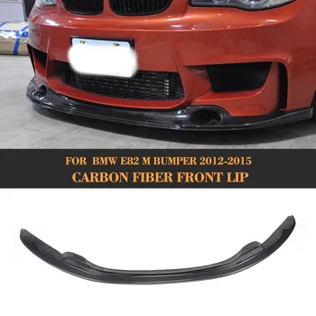 

For E82 Carbon Fiber Front Bumper Lip for BMW 1 Series E82 M Base Coupe 2-Door 2011 Front Bumper Lip Spoiler Splitters